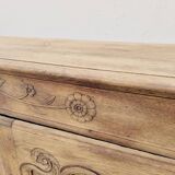 Louis XV period sideboard in solid oak Aerogommer