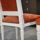 Set of 4 Louis XVI style chairs from the 1970s.