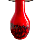 Lampe en ceramiquewest germany scheurich 1960