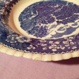 Set of 4 soup plates English Scenic Staffordshire Adams England