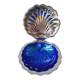Shell butter dish