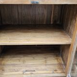 Ancien vaisselier en teck birman