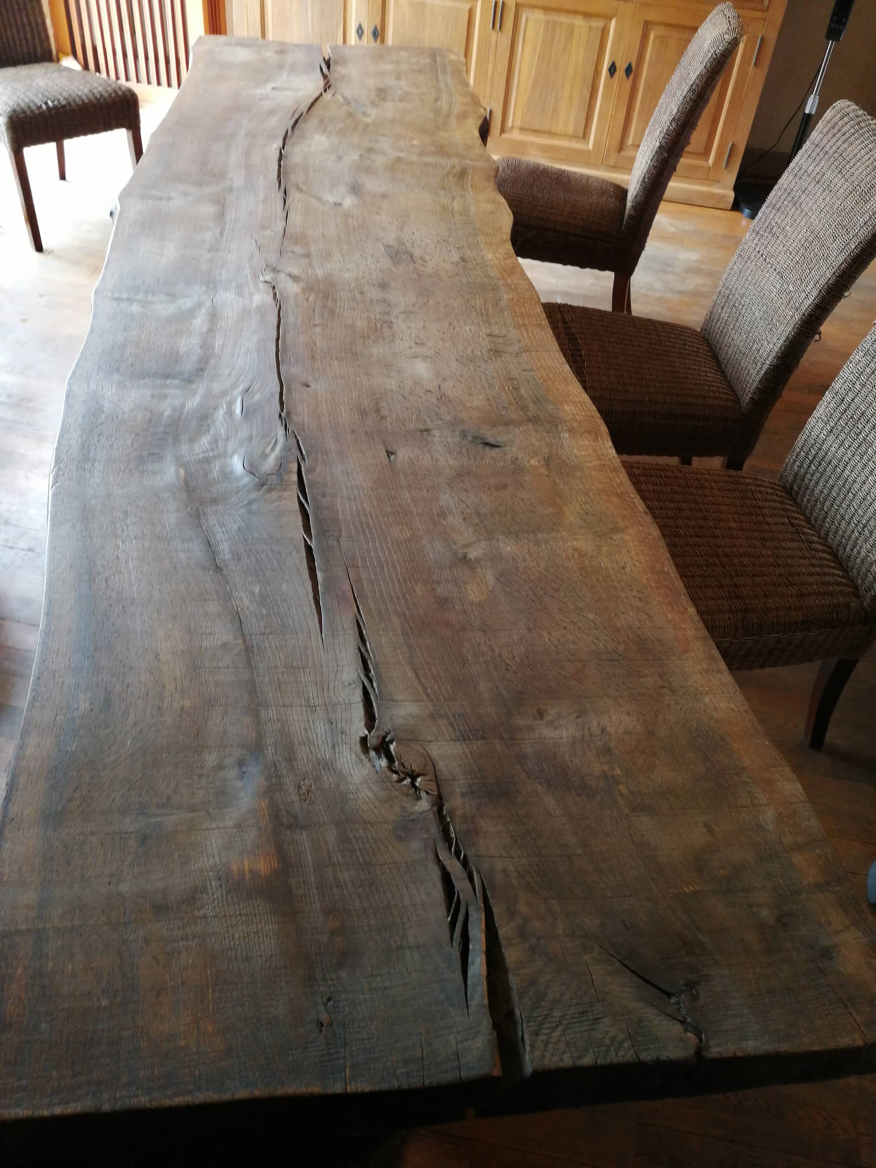Table en chêne