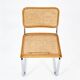 Set of 4 Dining Chairs Style B32 by Marcel Breuer