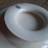 Terre de Fer stand cake plate Gien