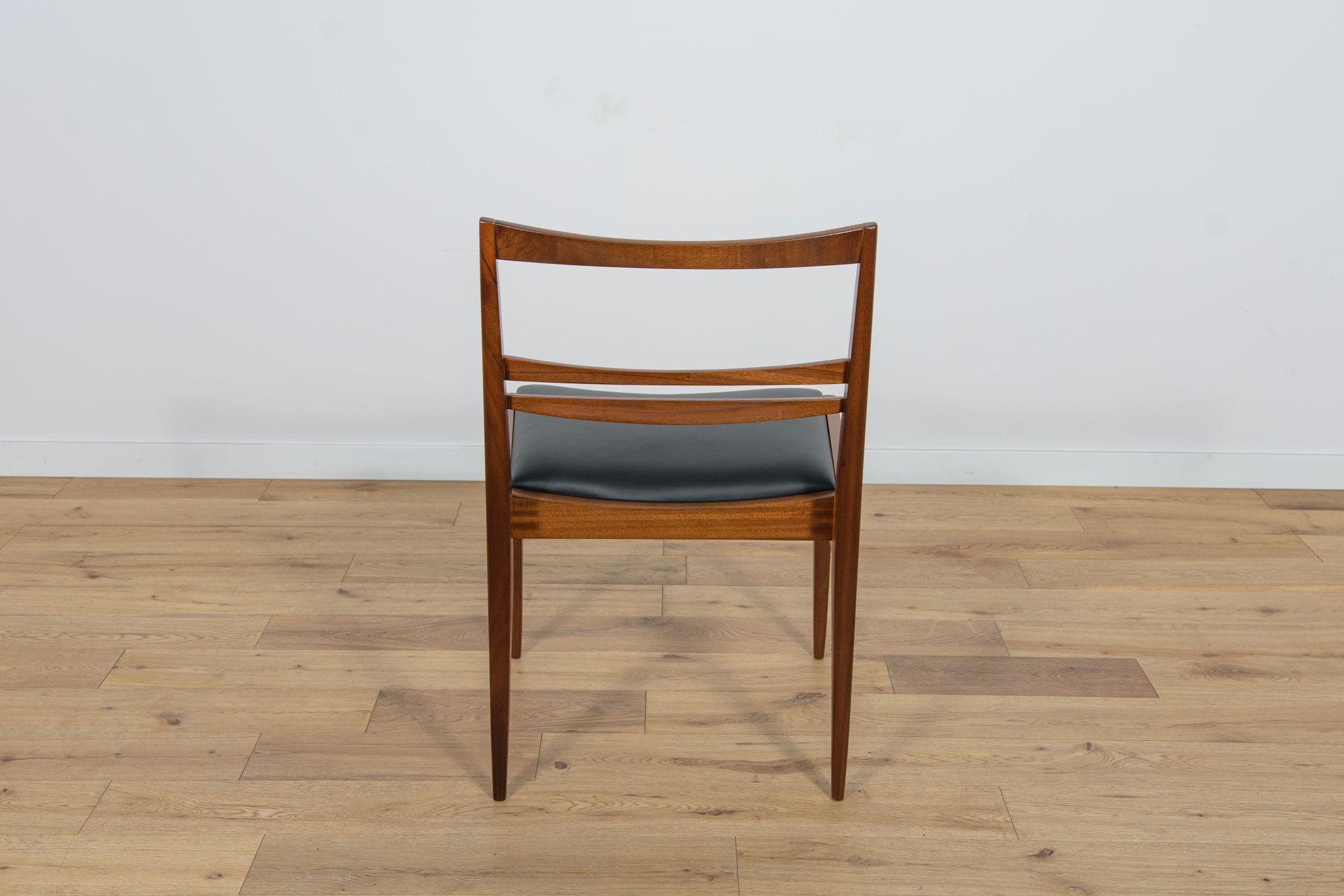 Chaises de salle à manger en teck du milieu du siècle, années 1960, ensemble de 6