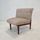 Mid-century round bench in teak Denmark 1960s
