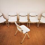 Suite of 6 DORSAL chairs by E. Ambas & G. Pirelli
