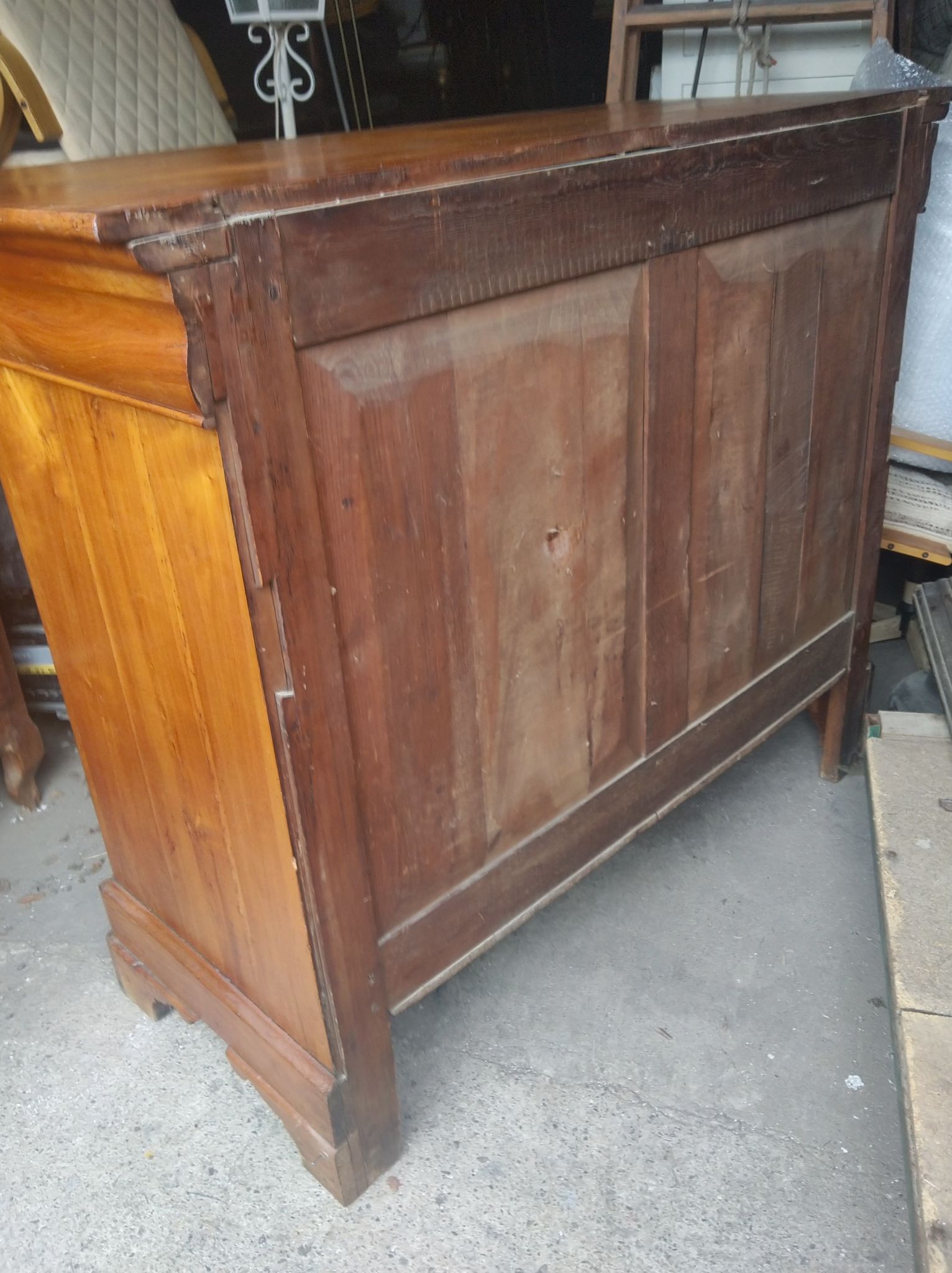 Louis Philippe period cherrywood sideboard
