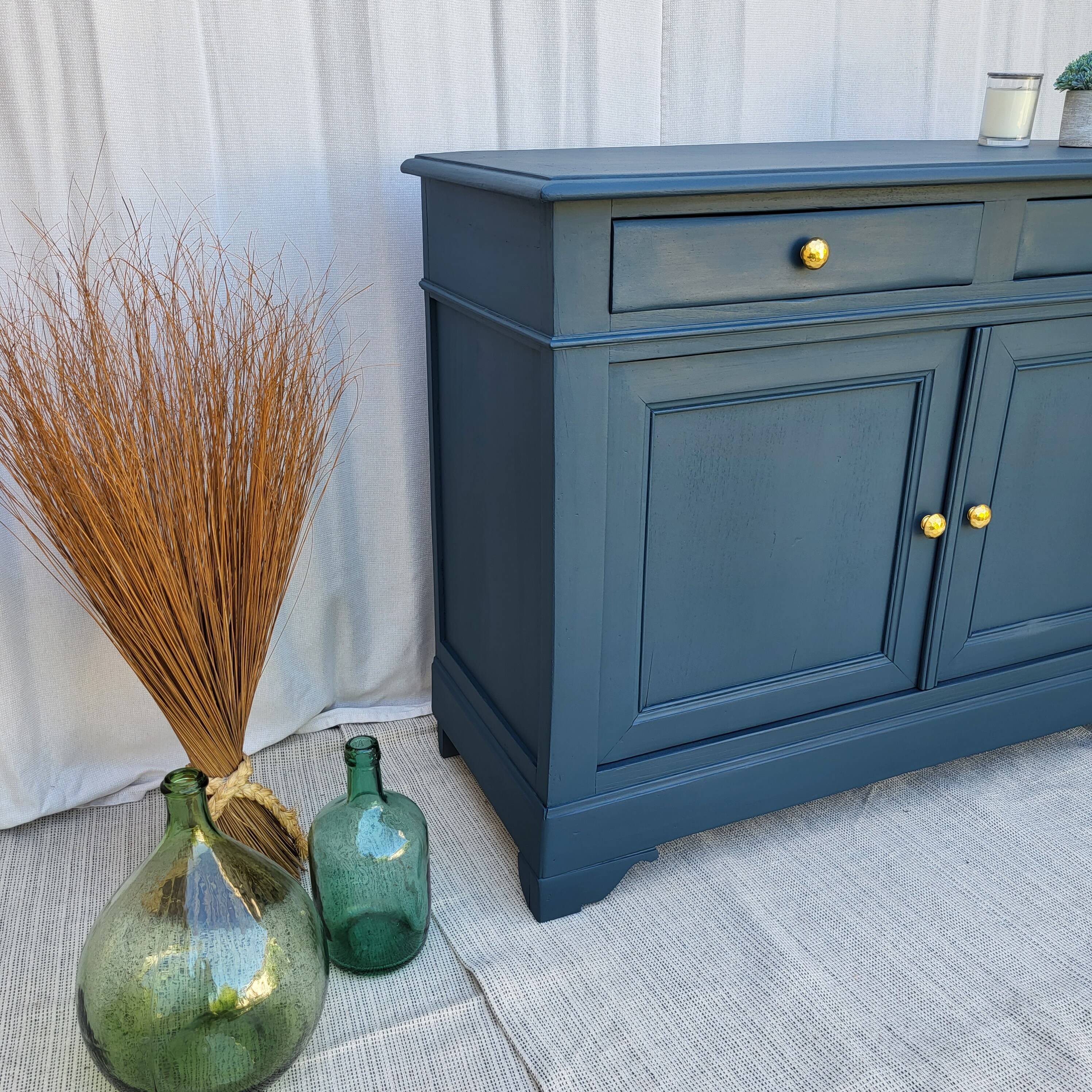Buffet bas 2 portes et 2 tiroirs