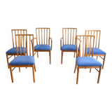 Set of 4 chairs and 2 armchairs by McIntosh.
