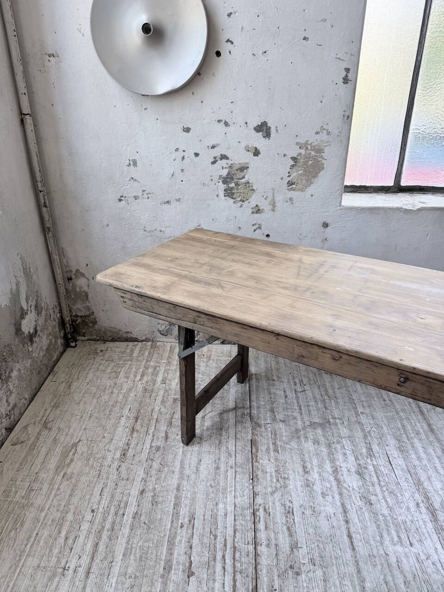 1950 XL folding farmhouse table in pine