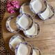 Lot of 10 old soup plates - Badonvillier Bornéo model