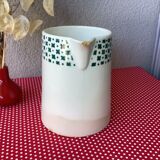 Pichet Digoin Dassary art déco vert