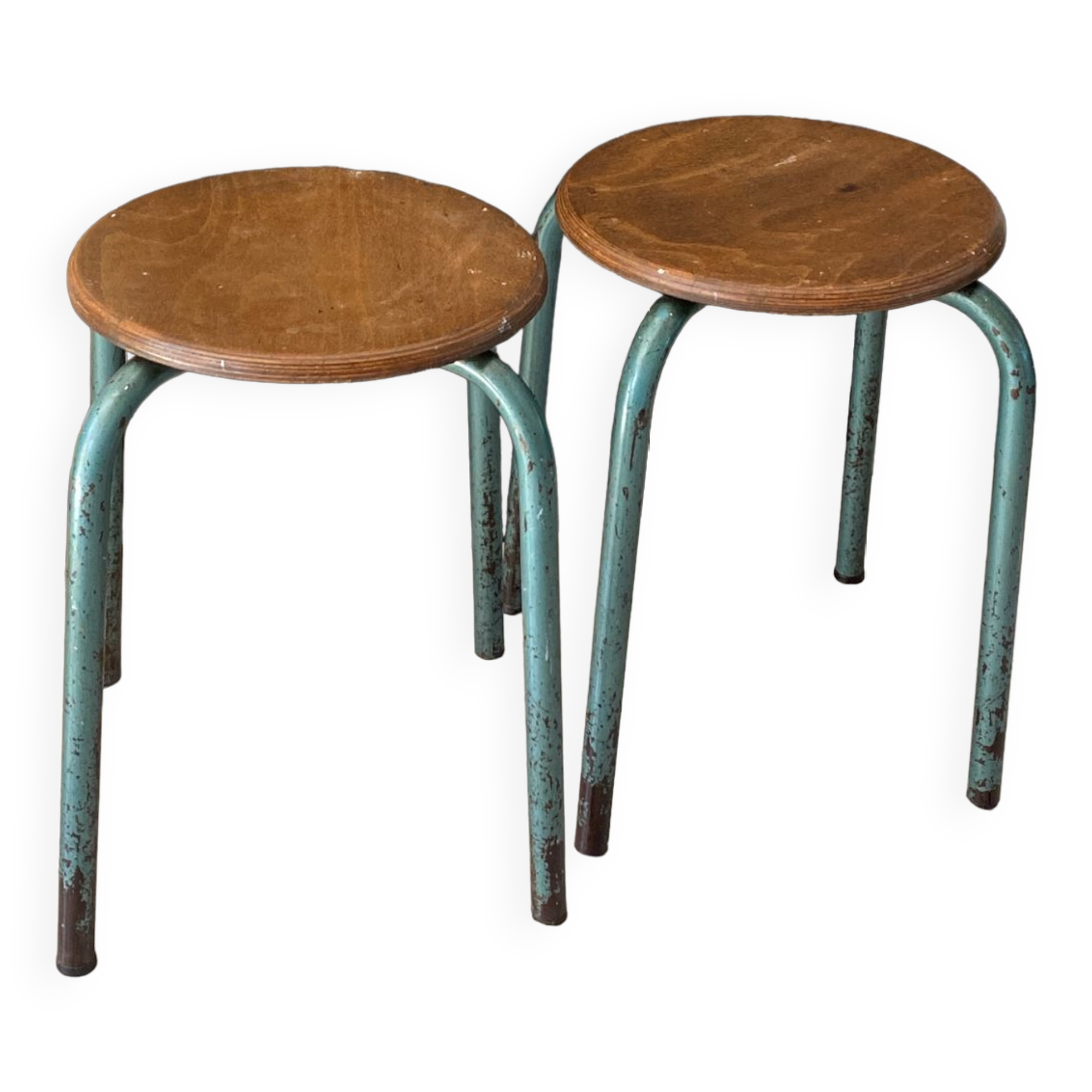 Pair of school stools