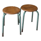 Pair of school stools