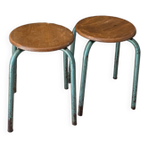 Pair of school stools