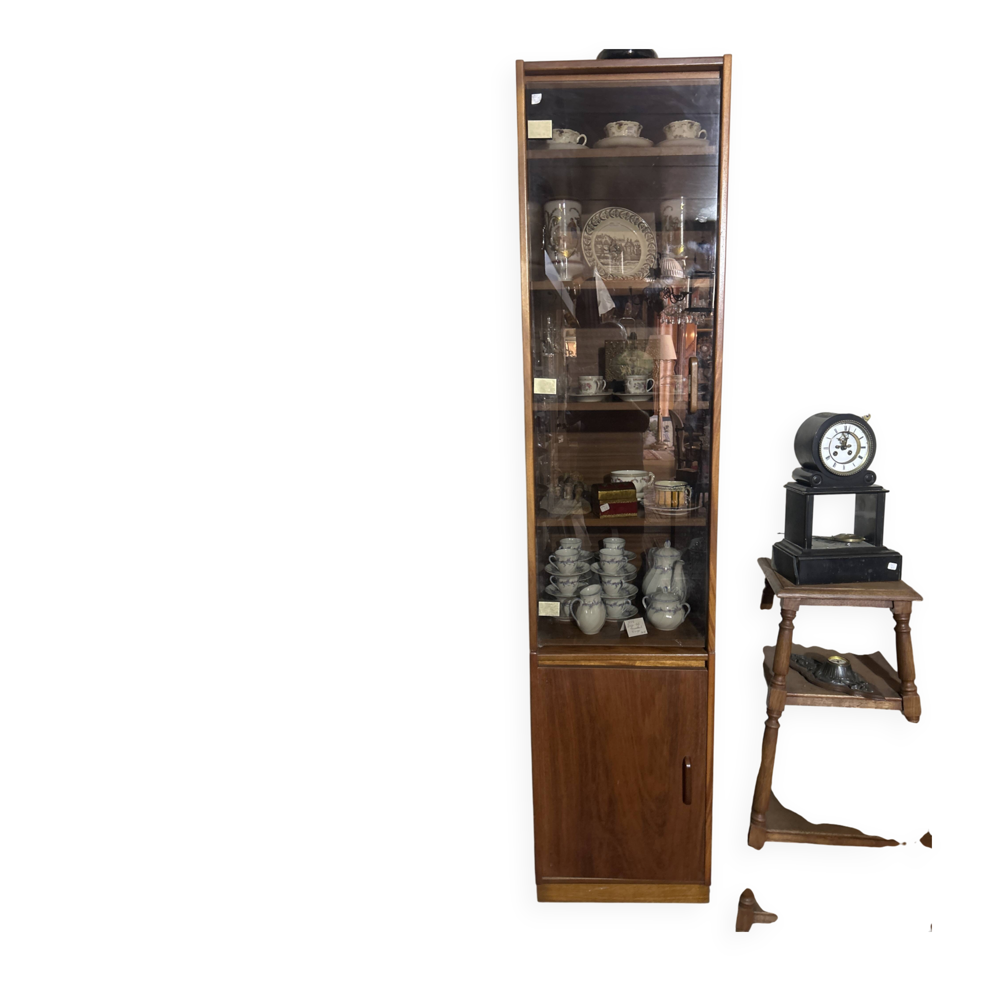Scandinavian display cabinet, 1960s