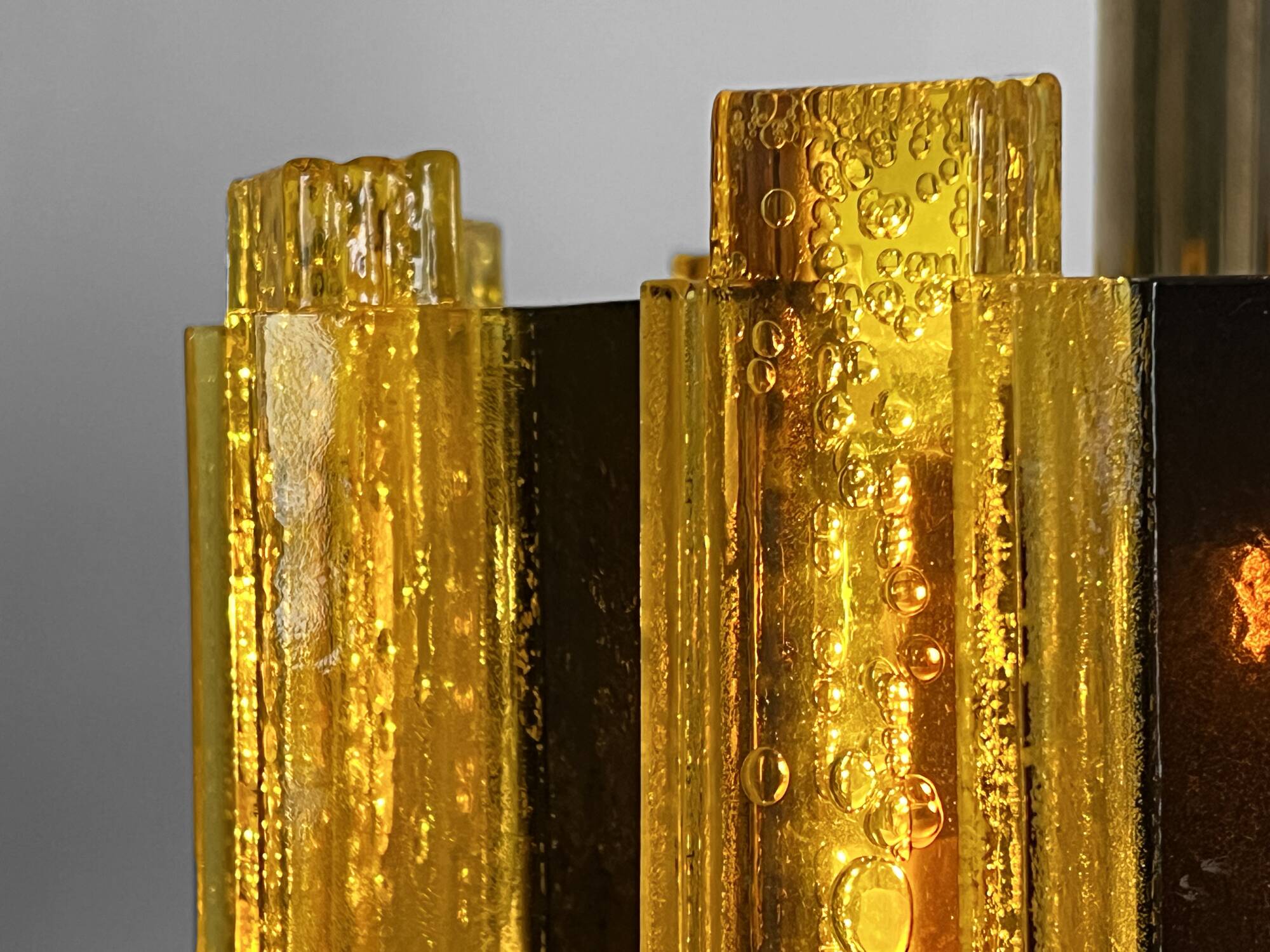 Acrylic pendant light/chandelier by Claus Bolby for CEBO Industri. Denmark 1960s