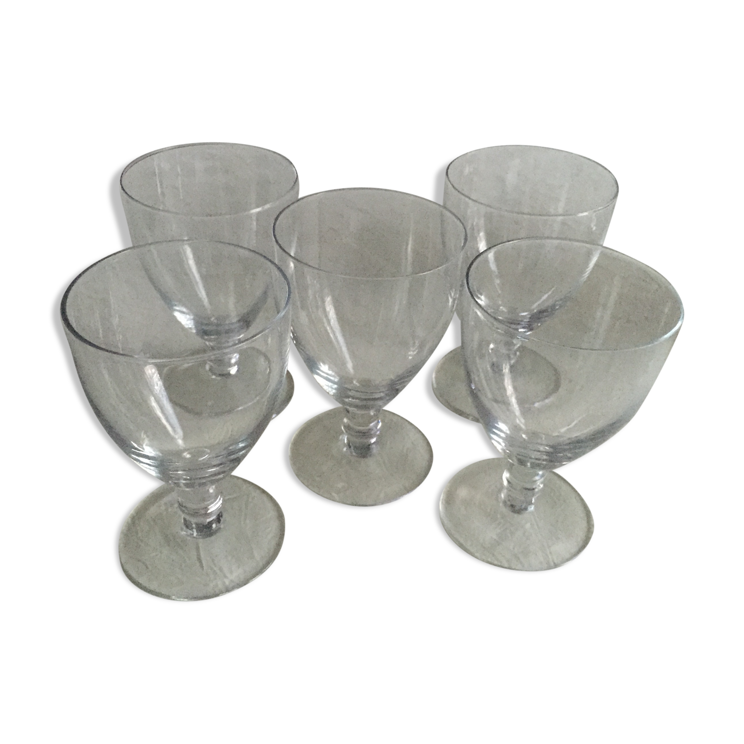 Lot of 5 glasses