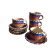 5 cups coffee cups in ceramics