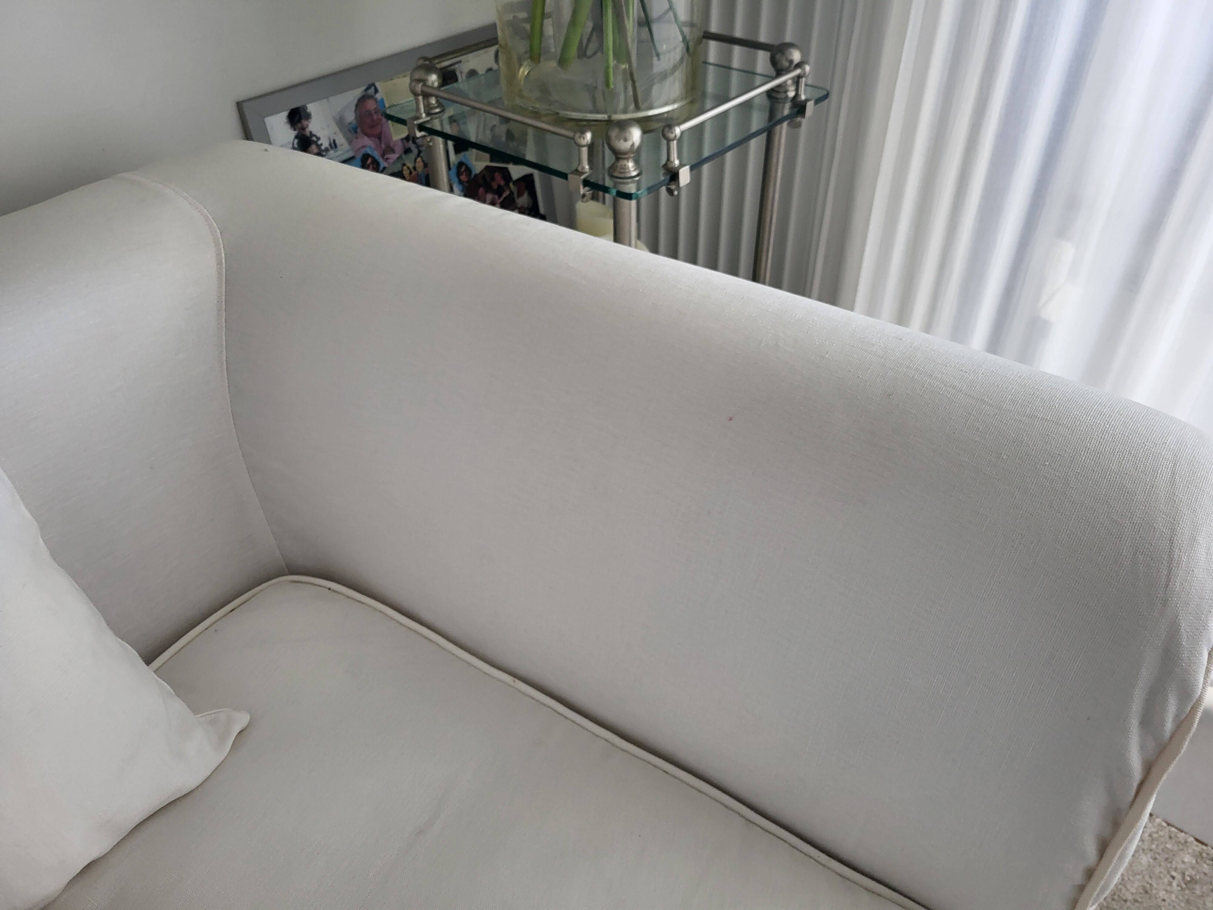 Ivory White Armchair