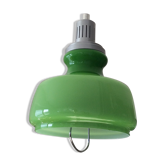 Suspension monte et baisse en opaline des années 70