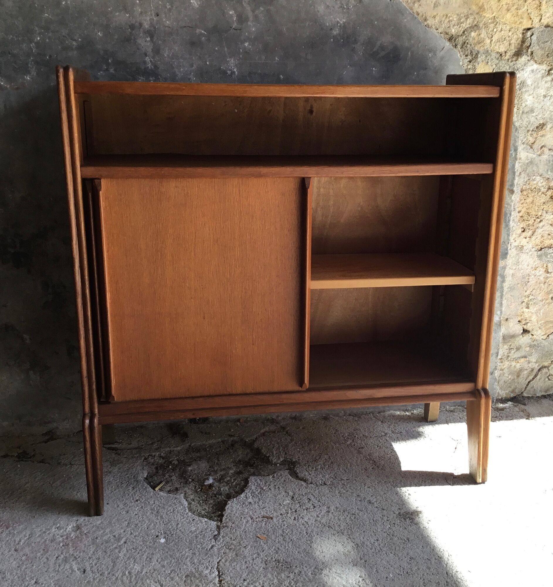 Scandinavian-style buffet P.M.6 - sliding doors - 1960