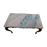 Table basse en marbre vintage