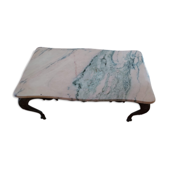 Vintage marble coffee table