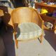 Paire de fauteuils tonneaux