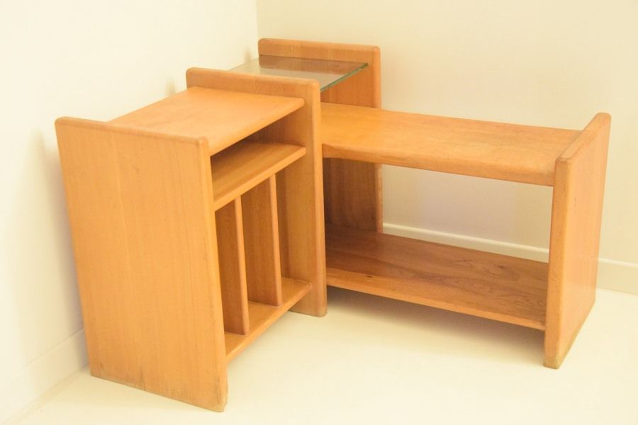Corner bookcase 60s/70