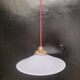 Opaline pendant light