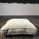 Pouf in fabric