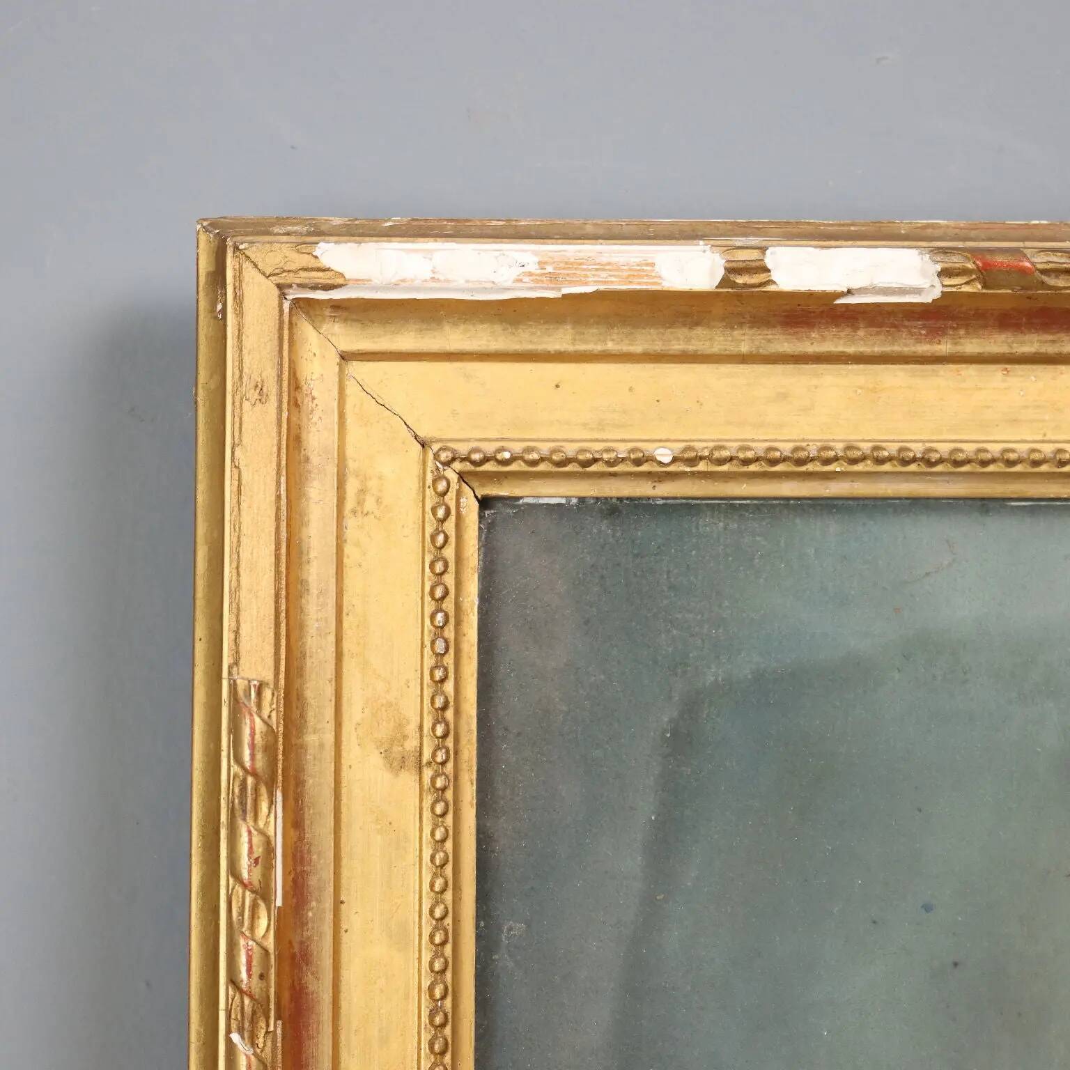 Ancient painting, portrait of Marie Antoinette of Habsburg-Lorraine.
