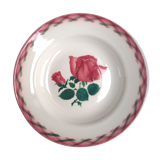 Lunéville earthenware hollow plate