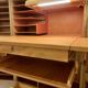 Bureau cabinet pliant "Magic Box" Mummenthaler & Meier du milieu du siècle - sw