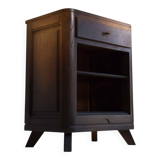 Revisited vintage chest of drawers / solid oak stained in gradient