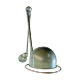 Old Jielde lamp 1965 green patina 102