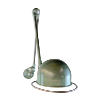 Old Jielde lamp 1965 green patina 102