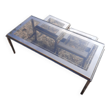 Nesting living room table set