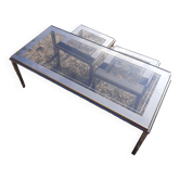 Nesting living room table set