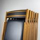 1970s Vintage folding chairs Eden by Gio Ponti for Stol Kamnik, Set of 6