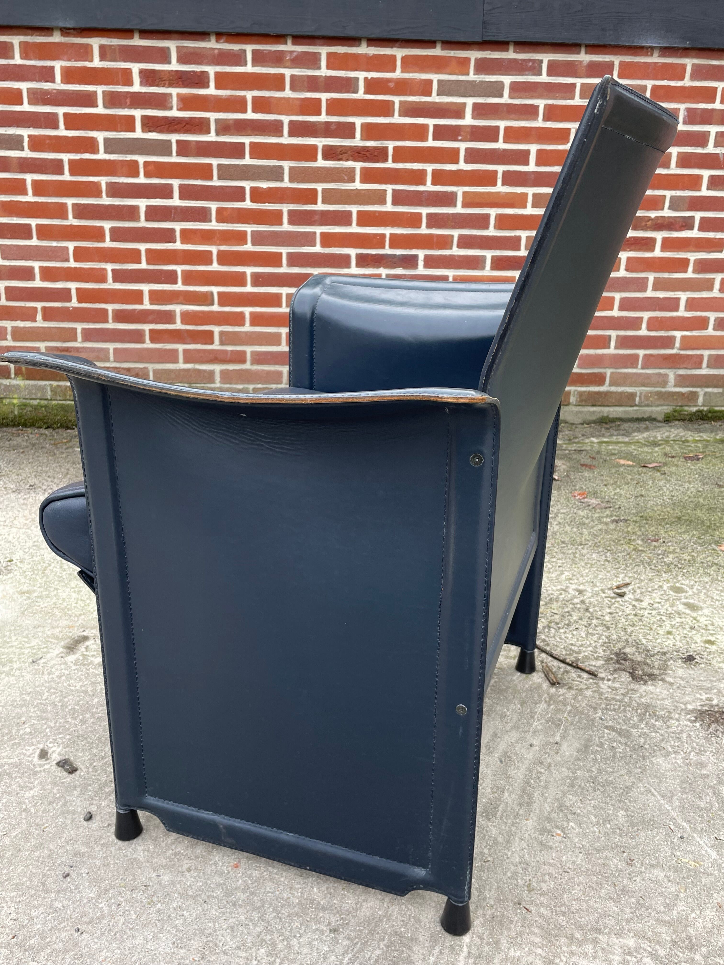 Vintage Tito Agnoli for Matteo Grassi dining chair Design