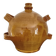 Yellow Provençal jar in terracotta.