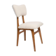 Butterfly chair in beech wood and cream boucle, Europe, 1960