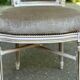 2 chaises Louis XVI médaillon carré du XIXème siècle