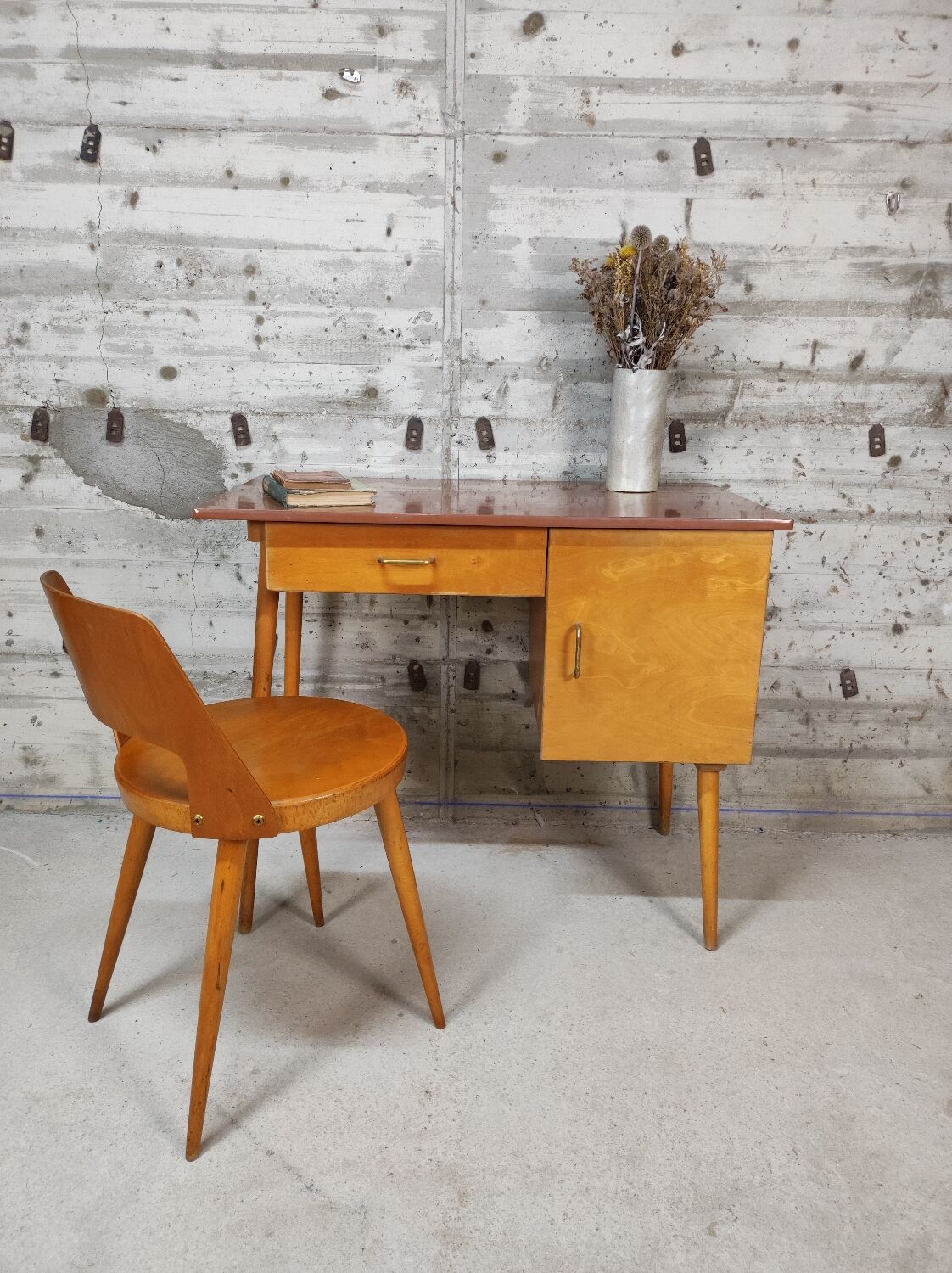 Bureau et chaise Baumann