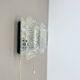 Set of Two "BUBBLE" Tynell Style Glass Wall Light Sconces, Germany, 1970s
