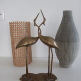 Brass herons